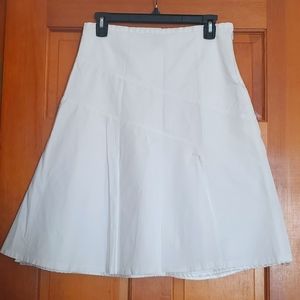 Gap White Skirt